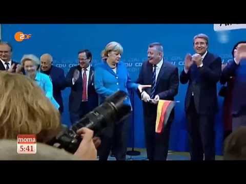 Youtube: Merkel wirft BRD Fahne weg!