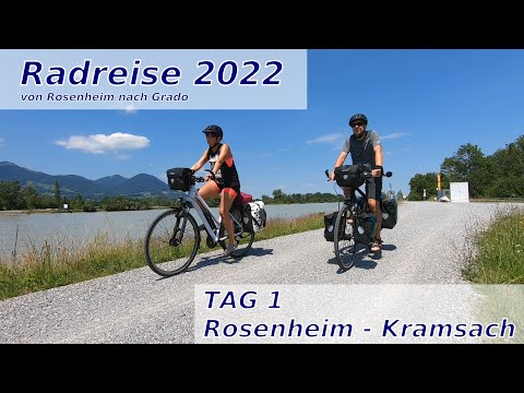 Youtube: Radreise 2022 - Von Rosenheim nach Grado | Tag 1 - Rosenheim - Kramsach | Ein Abenteuer beginnt!
