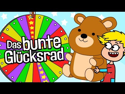 Youtube: ♪ ♪ Kinderlied Glücksrad - Das bunte Glücksrad - Hurra Kinderlieder