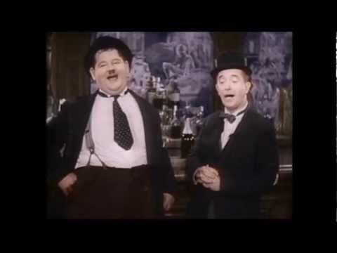 Youtube: Laurel & Hardy ~ 'The trail of The Lonesome Pine'. (In Colour)
