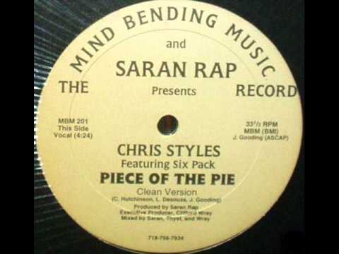 Youtube: CHRIS STYLES - PIECE OF THE PIE ( 1996 NY rap )