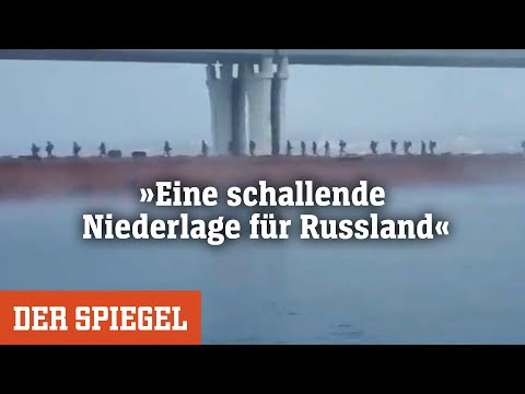 Youtube: Was steckt hinter dem russischen Rückzug aus Cherson? | DER SPIEGEL