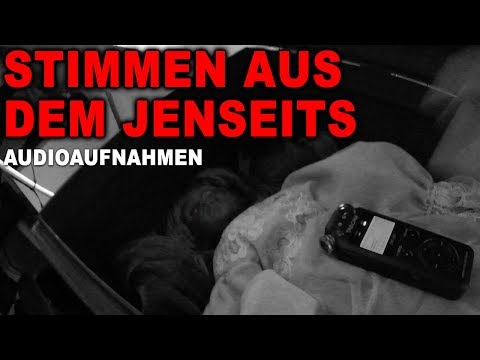 Youtube: DÜSTERE JENSEITSSTIMMEN - EVP Aufnahmen mit Antworten! | Behind you