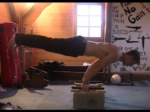 Youtube: Dominik Sky - Calisthenics Tutorial Beginner to Advanced Part 1: Upper Body PRESSING (HD)