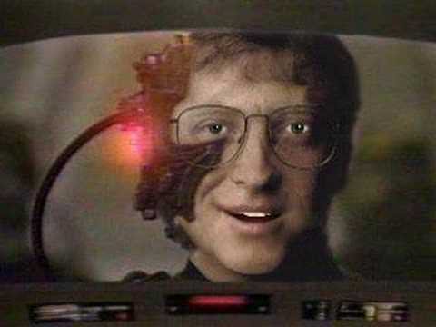 Youtube: I am Bill Gates of Borg
