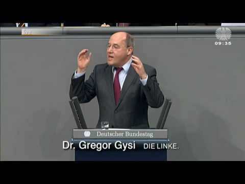 Youtube: Gregor Gysi, DIE LINKE: Der Hartz IV-Kompromiss ist scheinheilig, unsozial und unredlich