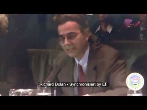 Youtube: "Außerirdische sind real..!" (Deutsch) Richard Dolan - Citizen Hearing 2013