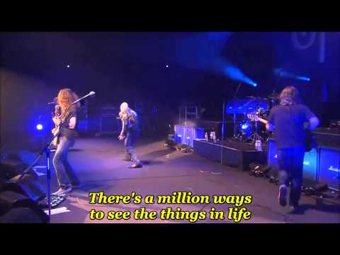 Youtube: Unisonic - I want out - with lyrics