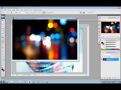 Youtube: How To Add Glare On Photoshop CS3 = CS4