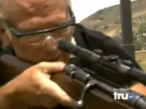 Youtube: Jesse Ventura tries to duplicate Oswald's shooting sequence