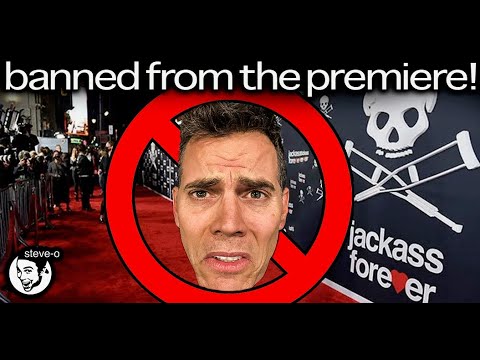 Youtube: Why I Was BANNED From The Jackass Forever Red Carpet Premiere | Steve-O
