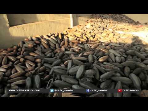 Youtube: Iraqi forces tour remains of ISIL bomb factory near Mosul