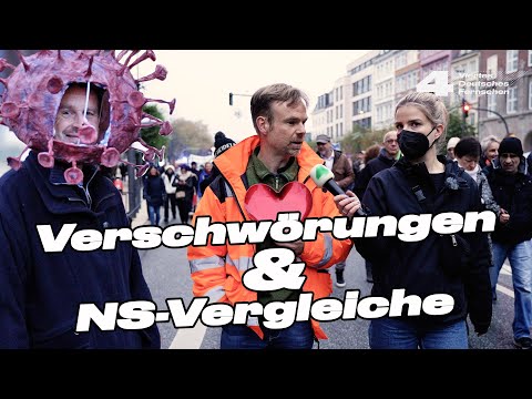 Youtube: Impfgegner-Demo: "Auf Statistik geb ich nix!"