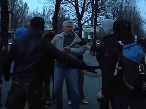 Youtube: 18.03.14 - Днепропетровск. Отряды Schutzstaffel (SS) начали зачистку русских
