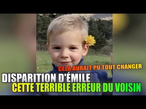 Youtube: Disparition d'Emile : Pourquoi un témoin qui a vu le petit garçon en dernier n'est pas intervenu