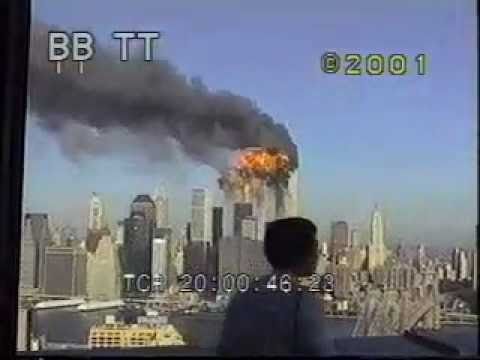 Youtube: 911 second Plane hits second WTC tower - with sound - archival stock footage