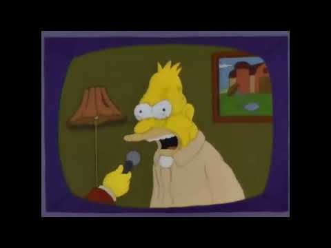 Youtube: Die Simpsons - Granpa Interview "Mein Sohn ist kein Kommunist! Er ist vielleicht ein..."