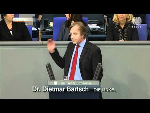 Youtube: Dietmar Bartsch, DIE LINKE: Lügen dürfen nicht ministrabel werden
