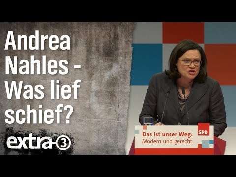 Youtube: Was lief schief im Leben von Andrea Nahles? | extra 3 | NDR