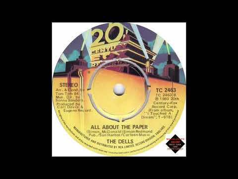 Youtube: The Dells  -  All About The Paper