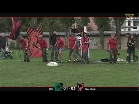 Youtube: "GAG VS Rigor Mortis" Jugger Final 12. Deutsche Meisterschaft - Juggerliga