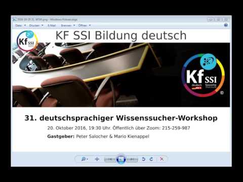 Youtube: 2016 10 20 PM Public Teaching in German