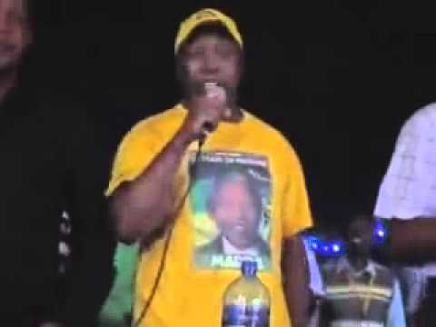 Youtube: Shoot Kill the Boer song Julius Malema Bono U2