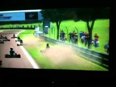 Youtube: Gran Turismo 5 - reverse Kart win