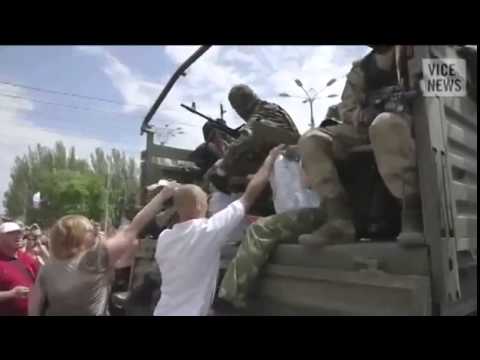 Youtube: Donezk, Ukraine/DPR: Tschetschenische Freiwillige in Donezk