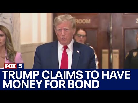 Youtube: Trump claims to have money for civil fraud bond