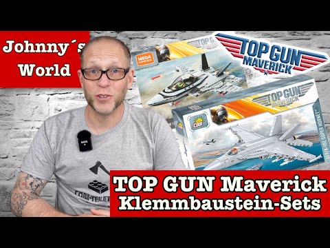 Youtube: Sie fürchten weder Klemm noch Baustein: Top Gun Maverick Sets von Mega Construx und Cobi