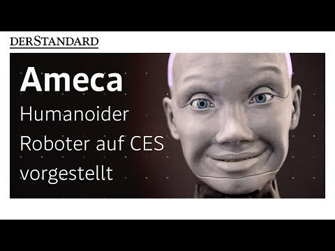 Youtube: Humanoider Roboter Ameca auf CES vorgestellt