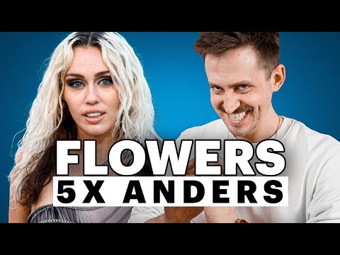 Youtube: FLOWERS von @MileyCyrus in 5 anderen Styles