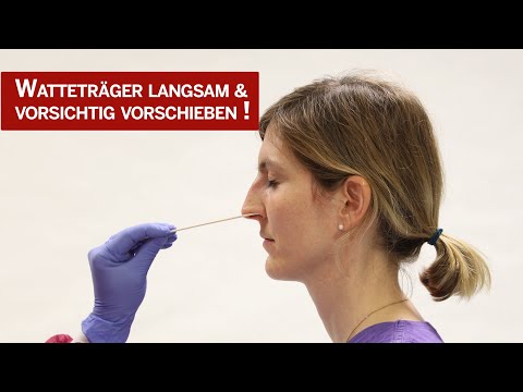 Youtube: Corona-Test: So funktioniert der Abstrich für das neuartige Coronavirus SARS-CoV-2