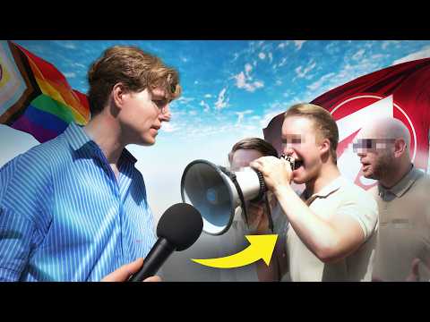 Youtube: 32 NAZIS gegen den CSD...💀🏳️🌈