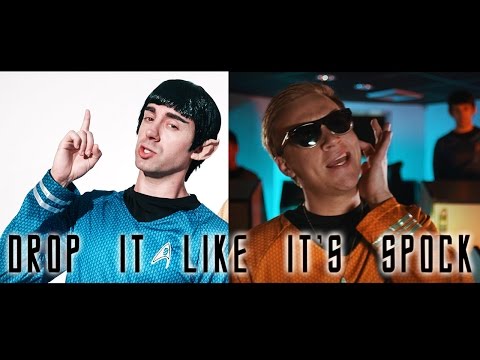 Youtube: Drop It Like It's Spock - Star Trek Parody of 'Drop it like it's Hot!'