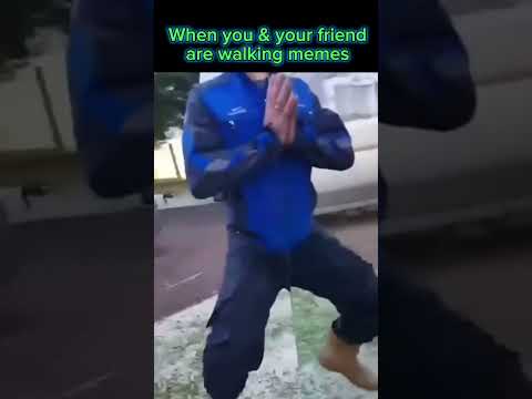 Youtube: when you & your friend are walking memes... #funny #memes #yobgs