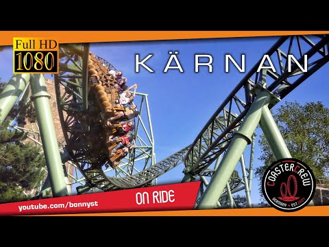 Youtube: Der Schwur des KÄRNAN Roller Coaster @ Hansa Park | on-ride POV first row | Achterbahn Karnan