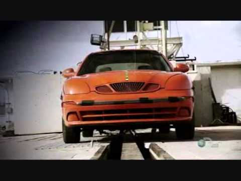 Youtube: Mythbusters - Car crash force