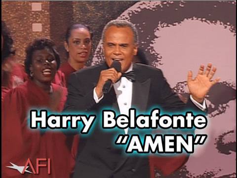 Youtube: Harry Belafonte Sings "Amen" at Sidney Poitier's AFI Life Achievement Award