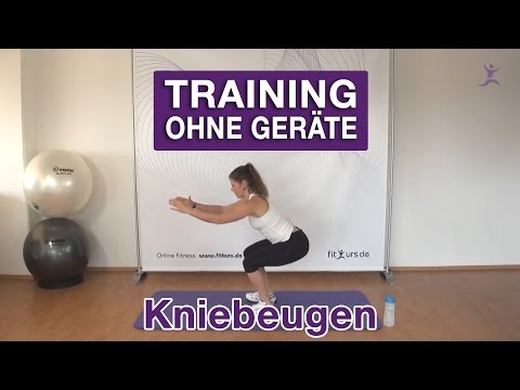 Youtube: Kniebeugen (Squats) - Die besten Übungen ohne Geräte