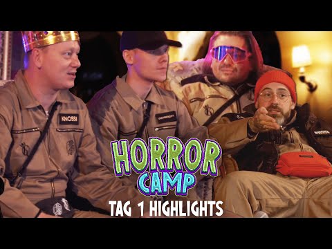 Youtube: Horrorcamp mit Knossi & Sido - Tag 1 | Highlights