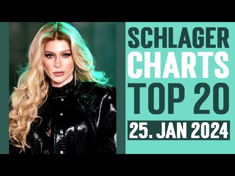 Youtube: Schlager Charts Top 20 - 25. Januar 2024