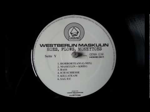 Youtube: Westberlin Maskulin - Hoes, Flows, Moneytoes (1997/1999) [Full Album]