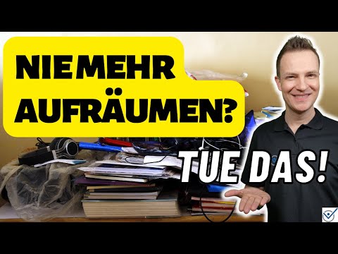 Youtube: Aufräumen Tipps und Tricks: dieser typische Fehler sorgt für permanente Unordnung