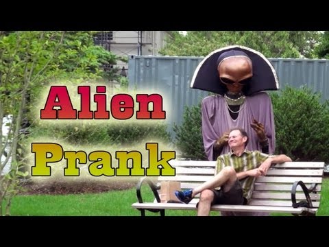 Youtube: Alien Invasion Hidden Camera Practical Joke
