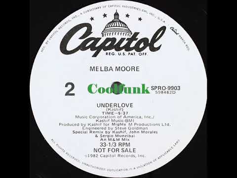 Youtube: Melba Moore - Underlove (12 inch 1982)  (M & M Mix)