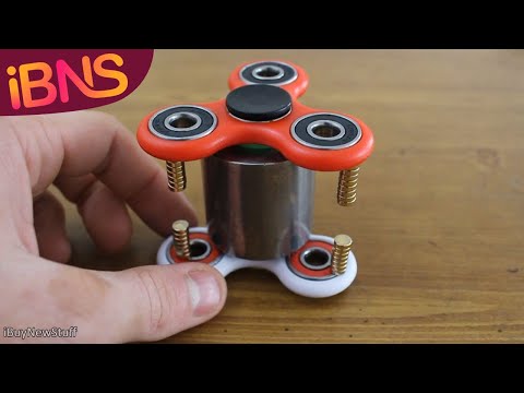Youtube: Fun with fidget spinners and super strong magnets!