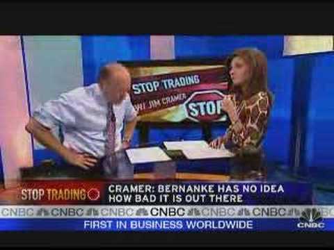 Youtube: Cramer: Bernanke, Wake Up