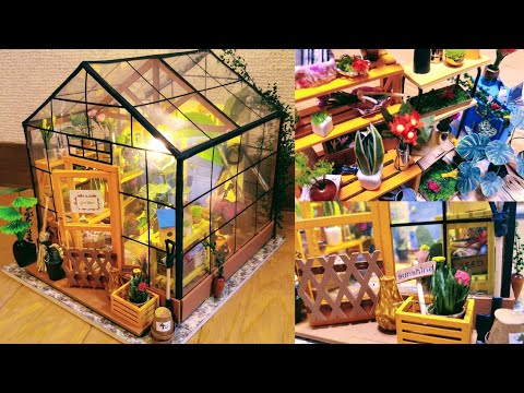 Youtube: Miniature Dollhouse Kit | CATHY'S FLOWER HOUSE - Robotime